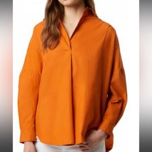 French Connection Rhodes Poplin Shirt. Size Large.